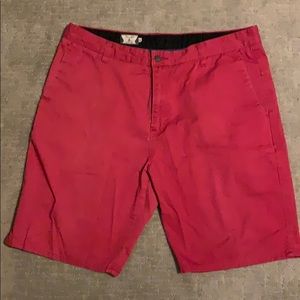 Red Volcom Shorts